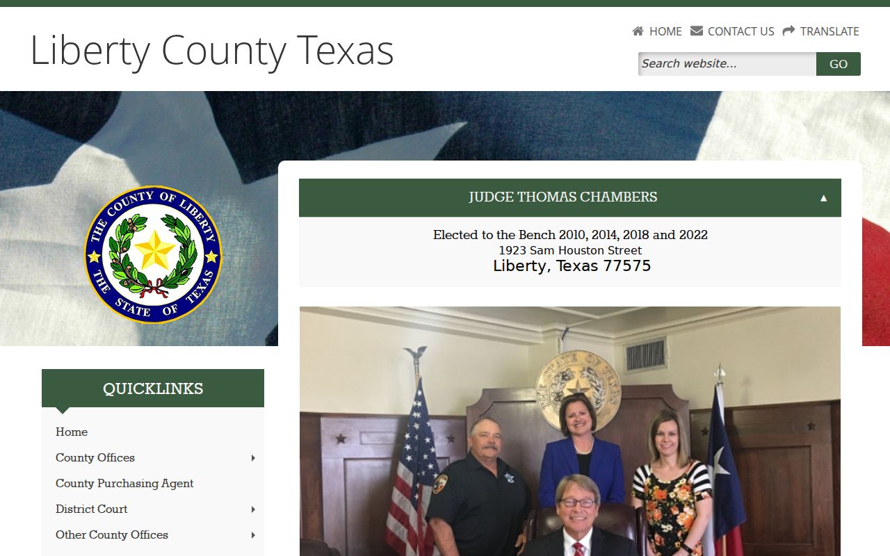 Liberty County bench warrant docket and court appearance route