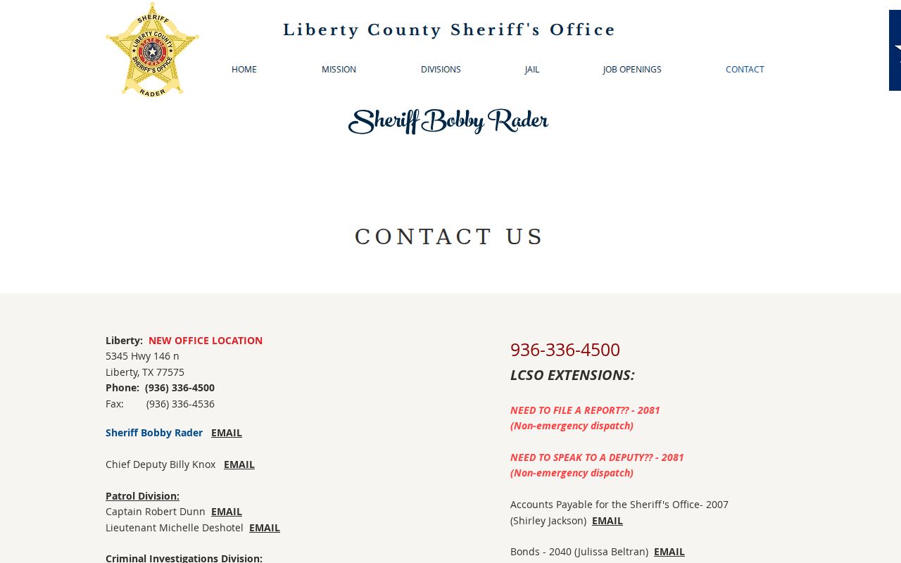 Liberty County warrant search contacts for Warrants, Records, and Bonds